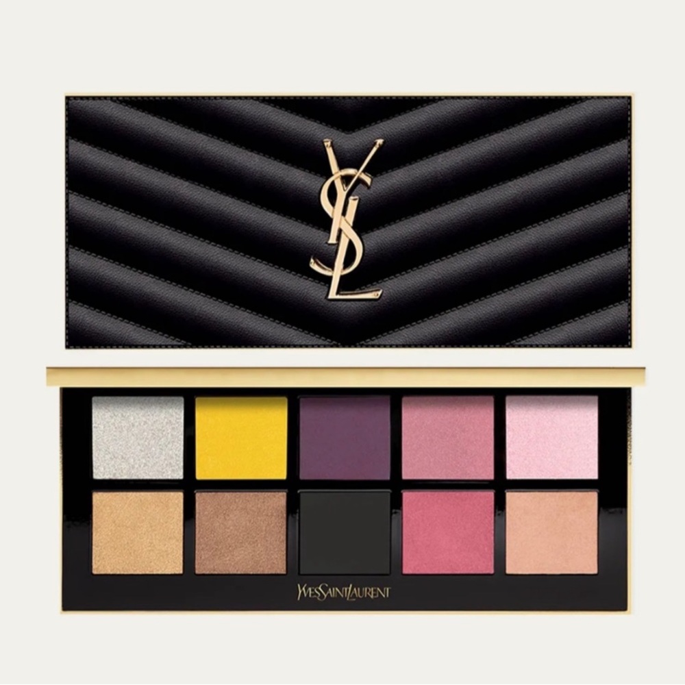 Yves Saint Laurent Luxurious Eyeshadow Palette - Gold, Pink, Black - Picture 3 of 7